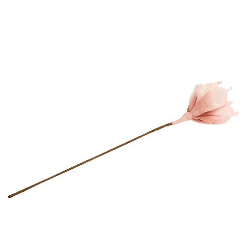 Floristik24 Pěnový květ magnólie růžová Ø15cm L65cm