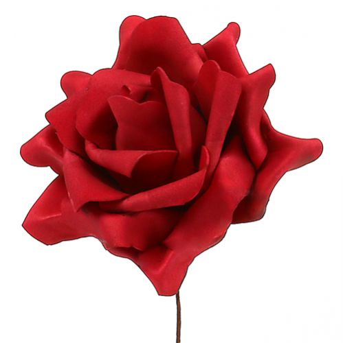 položky Pěnová růže pěnová růže červená Ø15cm 4ks