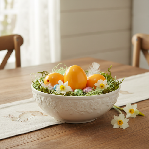 položky Velikonoční vajíčka, pravá slepičí vejce, ideální pro kreativní kutilské práce a velikonoční ruční práce, 5 cm, 10 kusů