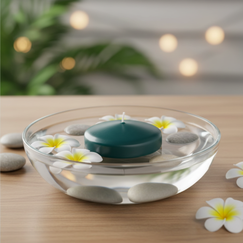 položky Plovoucí svíčka pro slavnostní příležitosti a atmosférickou dekoraci, 8 cm, 8 kusů