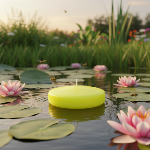 položky Plovoucí svíčka, všestranné možnosti dekorace pro elegantní stolní dekorace a akce, 8 cm, 8 kusů