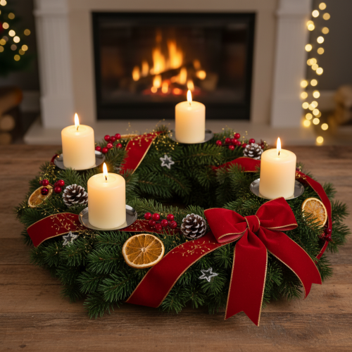 položky Svícen stříbrný Ø10cm 4 ks