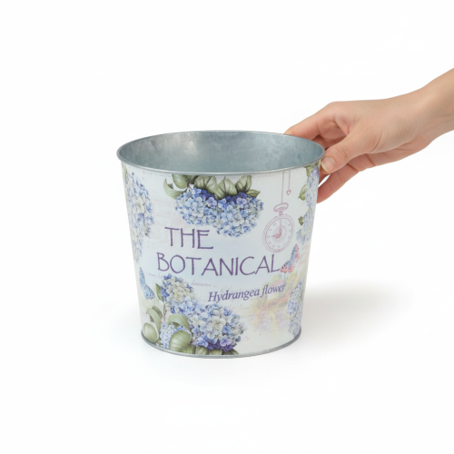 položky Kovový květináč na hortenzie, Ø24cm V21cm