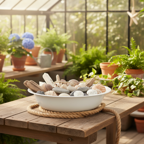 položky Kovová miska, vzhled bílého smaltu, Ø29cm, V7,5cm