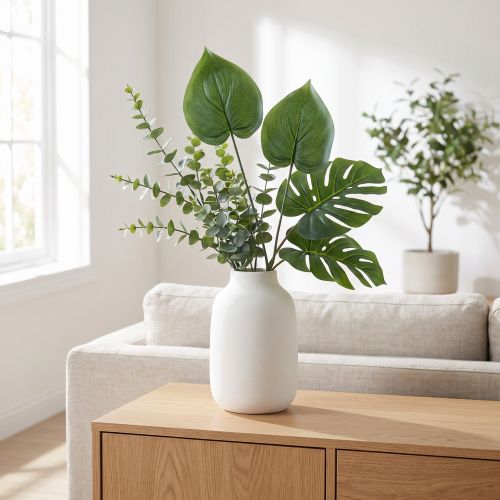 Filodendron umělý strom přítel umělé rostliny zelené 48cm | Floristik24.cz