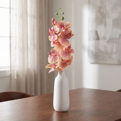 položky Orchidej Phalaenopsis umělá 9 květů růžová vanilka 96cm