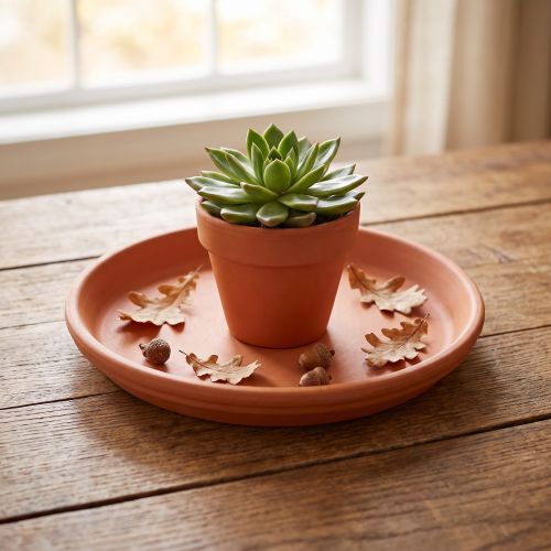 položky Podtácek Mediterranean, keramická miska terakota Ø10,7cm