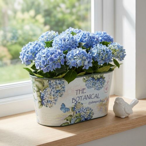 Mísa na květiny oválná miska na hortenzie plastová 21,5×12,5cm V11cm | Floristik24.cz