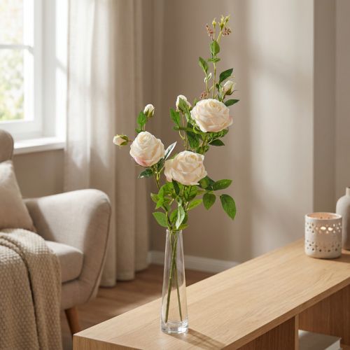 Krém z růží / růže 100 cm | Floristik24.cz