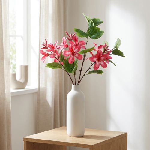 položky Umělá větev orchideje Bauhinia Pink umělá rostlina 62cm
