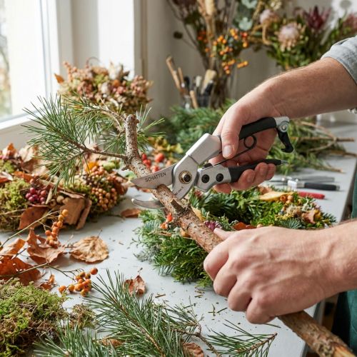Zahradnické nůžky, květinářské nůžky, nůžky na růže | Floristik24.cz