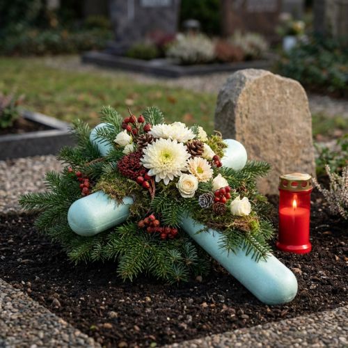 Polystyrenový kříž 50cm x 34cm 2ks | Floristik24.cz