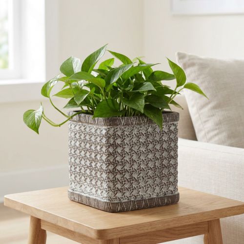 Planter Planter Keramický květináč 12×12×12cm | Floristik24.cz