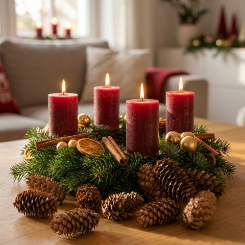položky Malé dekorativní přírodní šišky z jedlovce adventní 3-4cm 100g