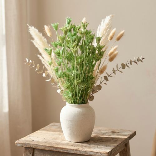Sušené květy černého kmínu, zelené nigelly 50 cm 100 g | Floristik24.cz