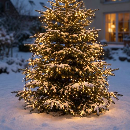 LED rýžový světelný řetěz teplá bílá pro venkovní 720er 54m | Floristik24.cz