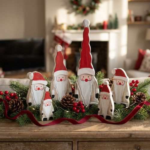 Santa Claus 17cm 6ks | Floristik24.cz