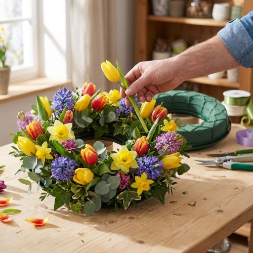 položky OASIS® IDEAL univerzální květinový pěnový prsten zelený Ø27,5cm 3 ks