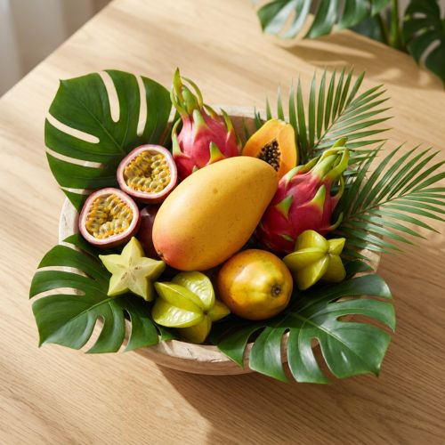 Umělé mango jako exotické dekorativní ovoce do domácnosti | Floristik24.cz