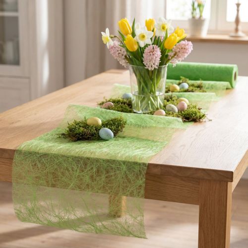 Fleece 8cm 25m světle zelená | Floristik24.cz