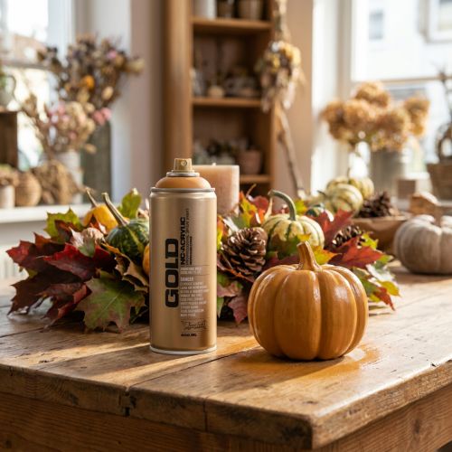 Spray Paint Spray Ocher Montana Gold Terra Matt 400ml | Floristik24.cz
