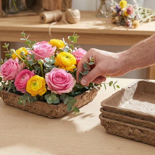 Sada 12 květinových dekorací Oasis Biolit Basic Floral Foam 13x13x2cm, 13 kusů, pro kutily | Floristik24.cz