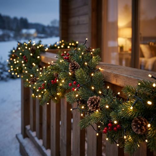 LED světelný řetěz černý, teplá bílá 448 pro venkovní 3m | Floristik24.cz