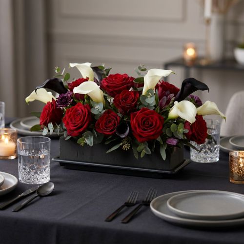 položky OASIS® Black Table Deco Medi Floral Foam 4 ks