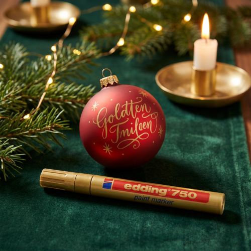 Edding® 750 Paint Marker Gold | Floristik24.cz