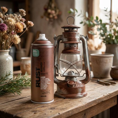 Rust Spray Effect Spray Rust Spray Inside and Outside Brown 400 ml | Floristik24.cz