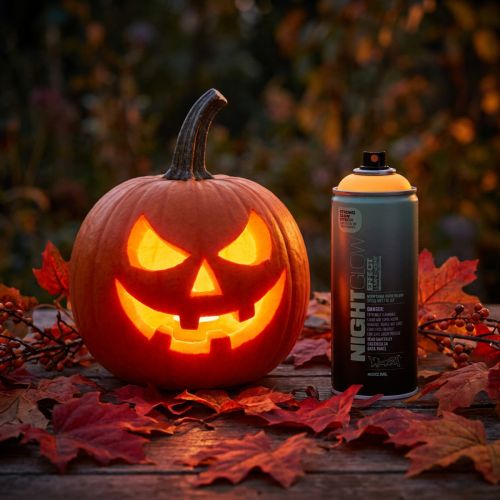 Fluorescenční barva ve spreji Nightglow Orange 400ml | Floristik24.cz