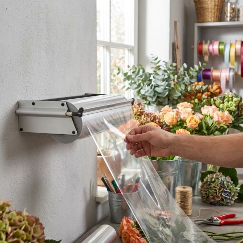 Nástěnný zásobník na papírové fólie ZAC 75 cm | Floristik24.cz