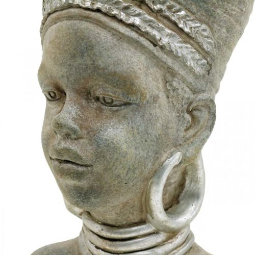 Floristik24 Keramický květináč na hlavu rostliny Afričanka V29cm