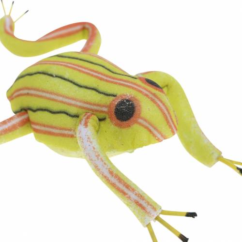 položky Dekorativní žáby s drátem 7cm 3ks assort