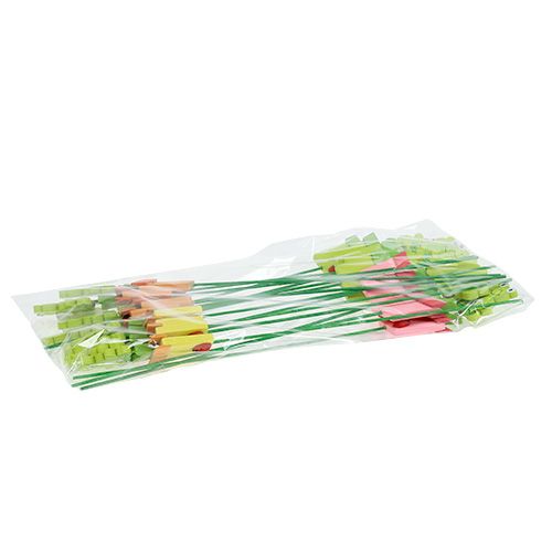 Floristik24 Žába v květináči různé. 9cm L28cm 16 ks