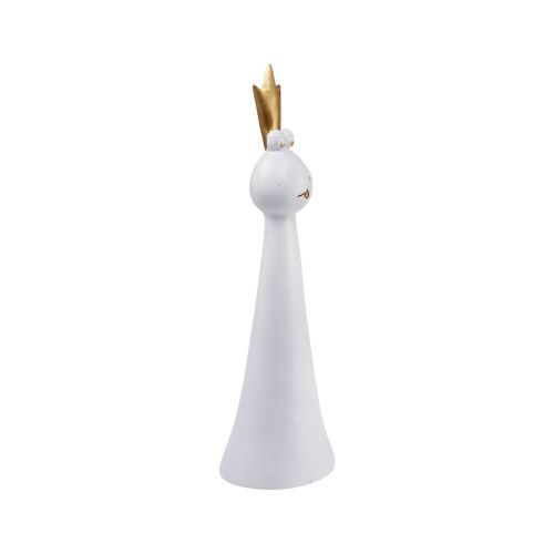 položky Dekorace Frog Prince Dekorace Frog Frog White Gold H19,5cm 2ks