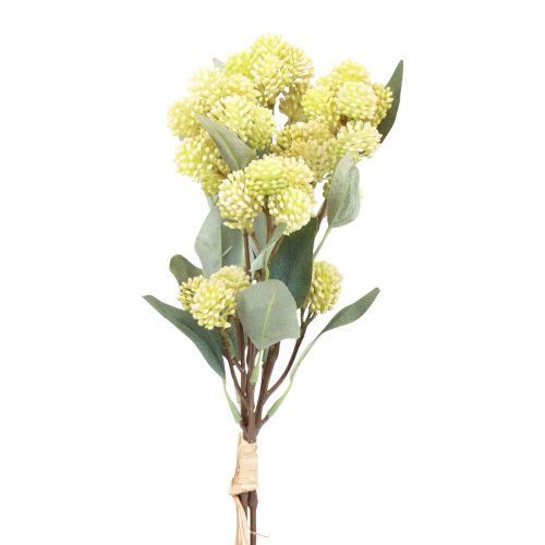 položky Tučná slepice rozchodník zelený rozchodník umělé květiny 41cm 3ks