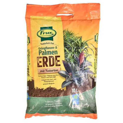 Floristik24 Frux zelená rostlina &amp; palmová půda s dlouhodobým hnojivem 10l