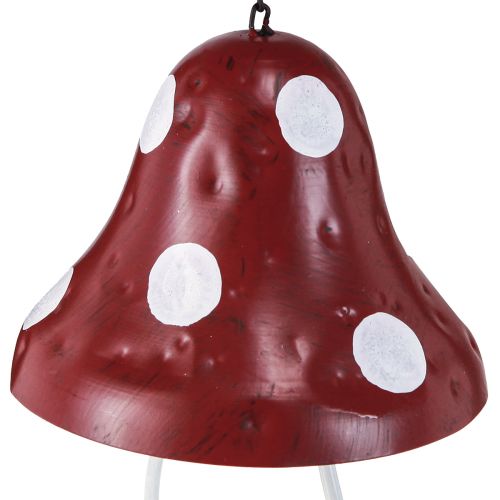 položky Krmná stanice kovová muchomůrka k zavěšení červená bílá 25,5cm