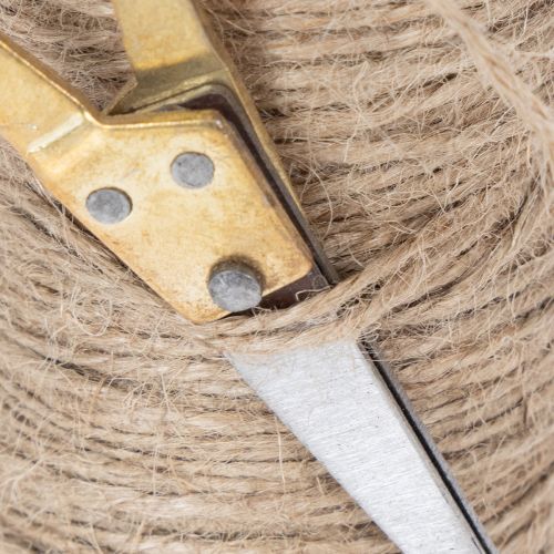 položky Cívka příze s ozdobnými nůžkami Ø6,5 cm V15 cm 2 ks Vintage styl