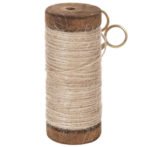 položky Cívka příze s ozdobnými nůžkami Ø6,5 cm V15 cm 2 ks Vintage styl