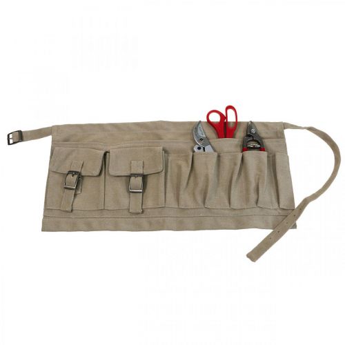 Floristik24 Taška na zahradní nářadí Belt Garden Belt Khaki L112cm