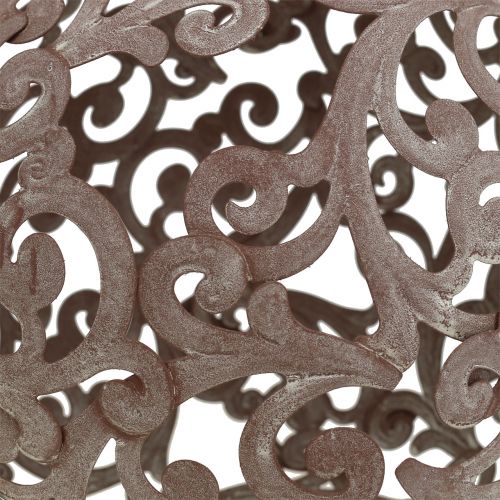 Floristik24 Zahradní dekorace, kovový kulový rošt Ø18,5cm