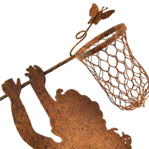Floristik24 Zahradní dekorace rez chlapeček postavičky V44–46cm 2ks