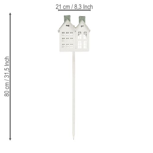 položky Osvětlený domeček, útulná dekorace pro sváteční atmosféru v obývacím pokoji, 80 cm