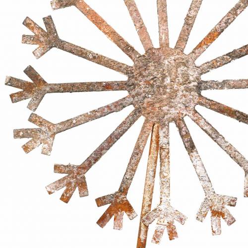 Floristik24 Zahradní hmoždinka Pampeliška nerez kov Ø18 H88cm