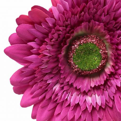 Floristik24 Gerbera umělá fialová 62cm 6ks