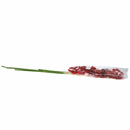 Floristik24 Umělá gerbera červená 62cm 6ks