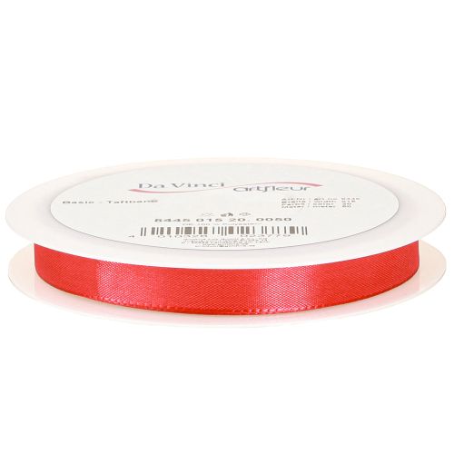 položky Stuha dárková a dekorační červená 15mm 50m