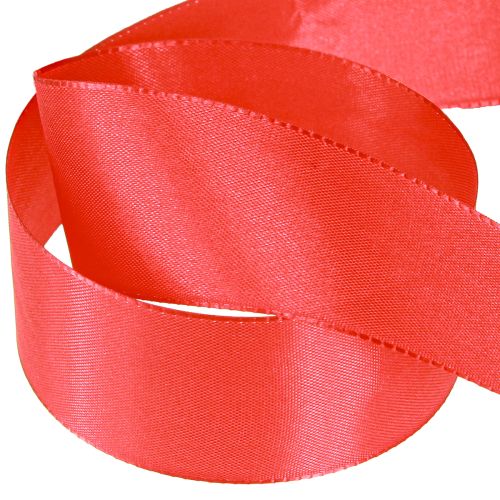položky Dárková stuha a ozdobná stuha polyesterová stuha červená 40mm 50m